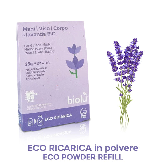 Mani viso corpo lavanda bio solubile