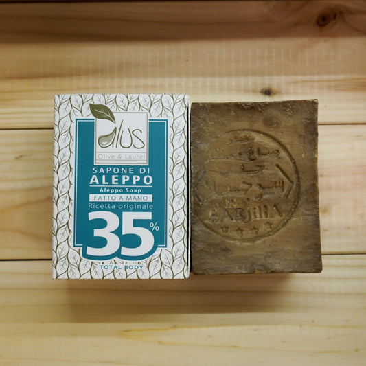 Sapone Aleppo Cubo 35%