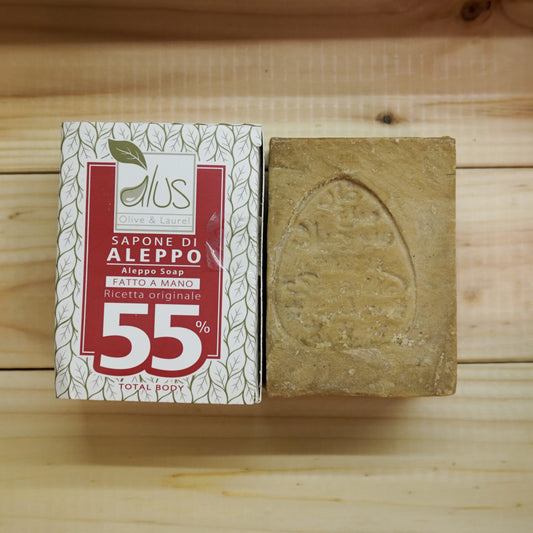 Sapone Aleppo Cubo 55%