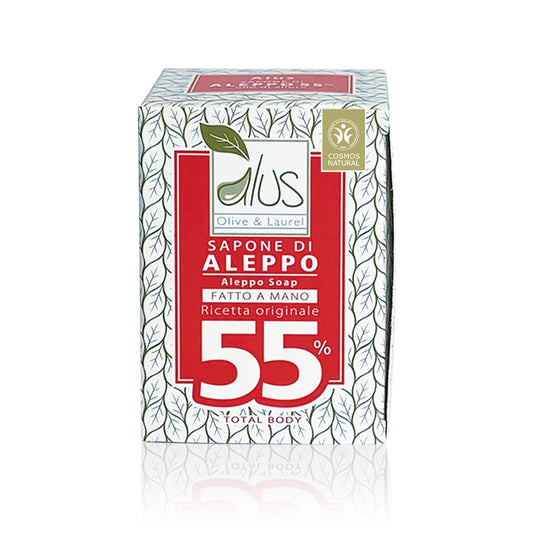 Sapone Aleppo Cubo 55%