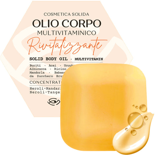 Olio Solido Corpo MULTIVITAMINICO – Crema Rivitalizzante