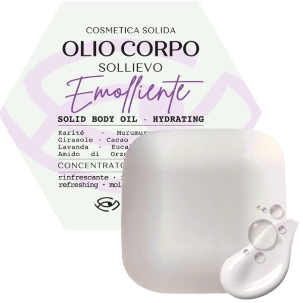 Olio Solido Corpo SOLLIEVO – Crema Emolliente Doposole